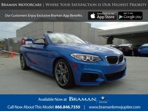 New Blue BMW 2 Series Convertible For Sale