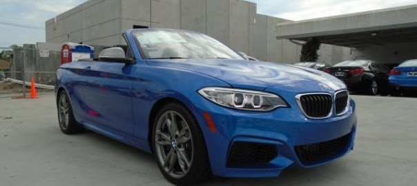 New Blue BMW 2 Series Convertible For Sale