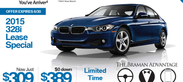 BMW 3 Series Lease Special - June 2015